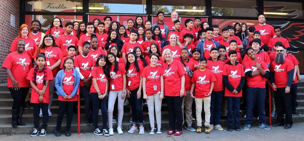 Dallas ISD Students Return To Class Following Tornadoes That Destroyed Their Campus