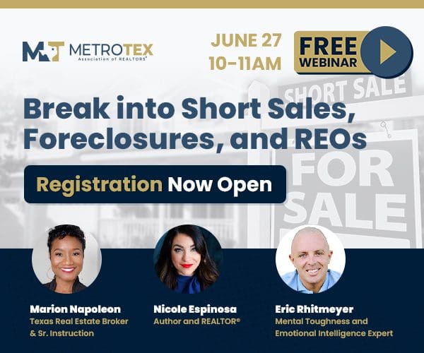 Break into Short sales, Foreclosures, and REOs