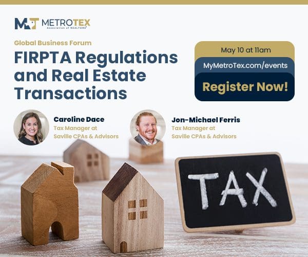 FIRPTA and The Real Estate Transaction